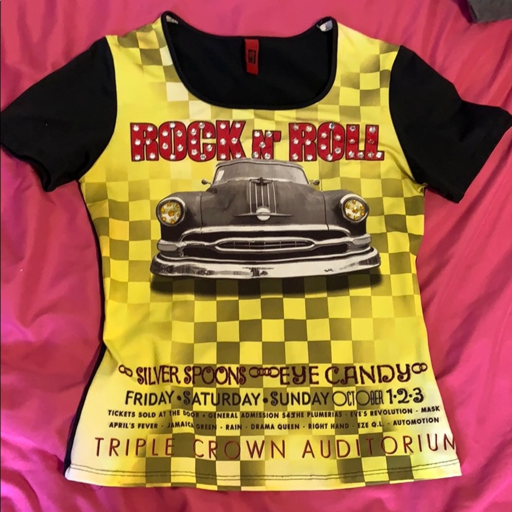 VINTAGE Rock n Roll shirt